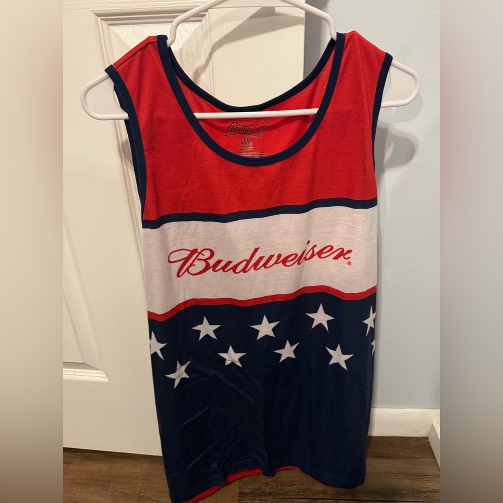 Budweiser Patriotic Star Tank